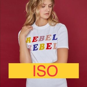 👀 ISO Zoe Karssen Rebel Rebel T-Shirt
